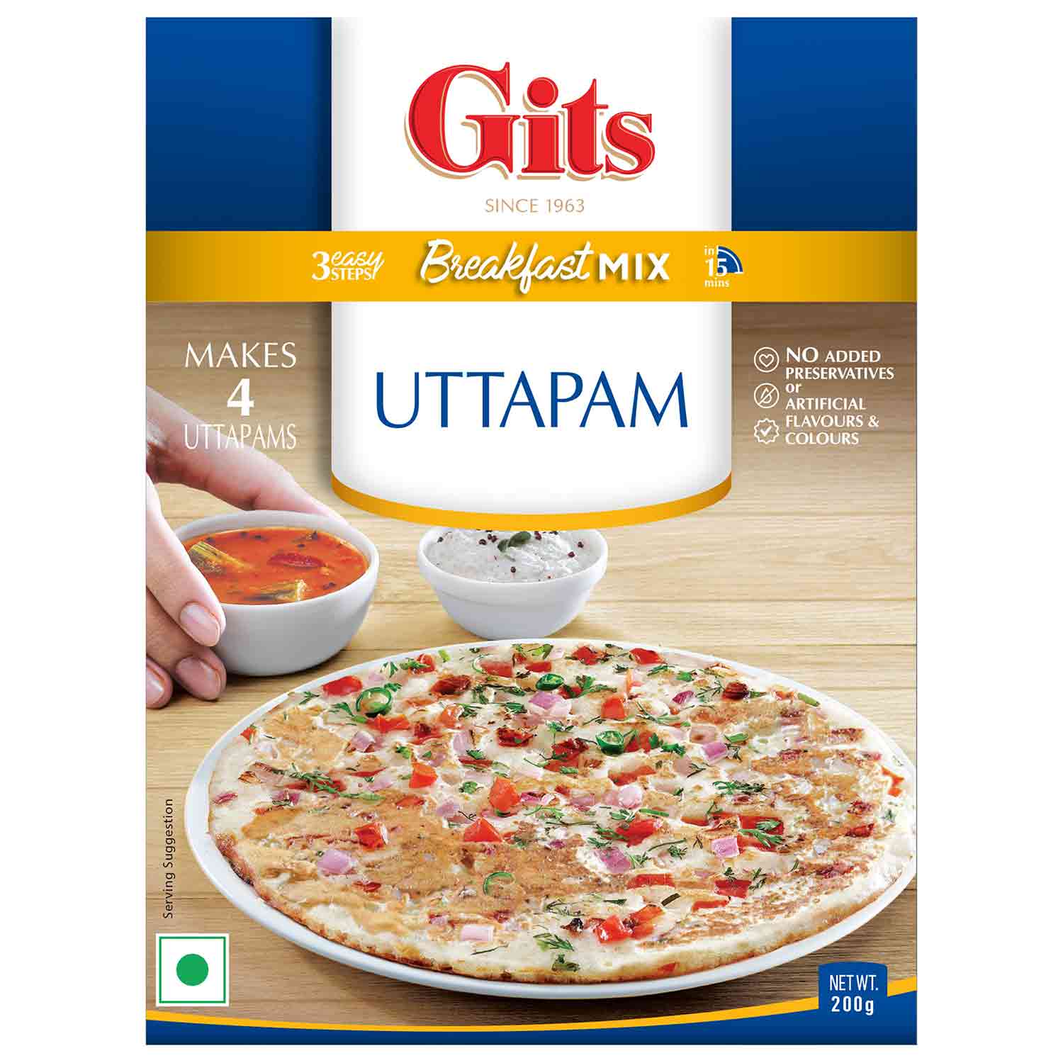Gits Uttapam 500 g