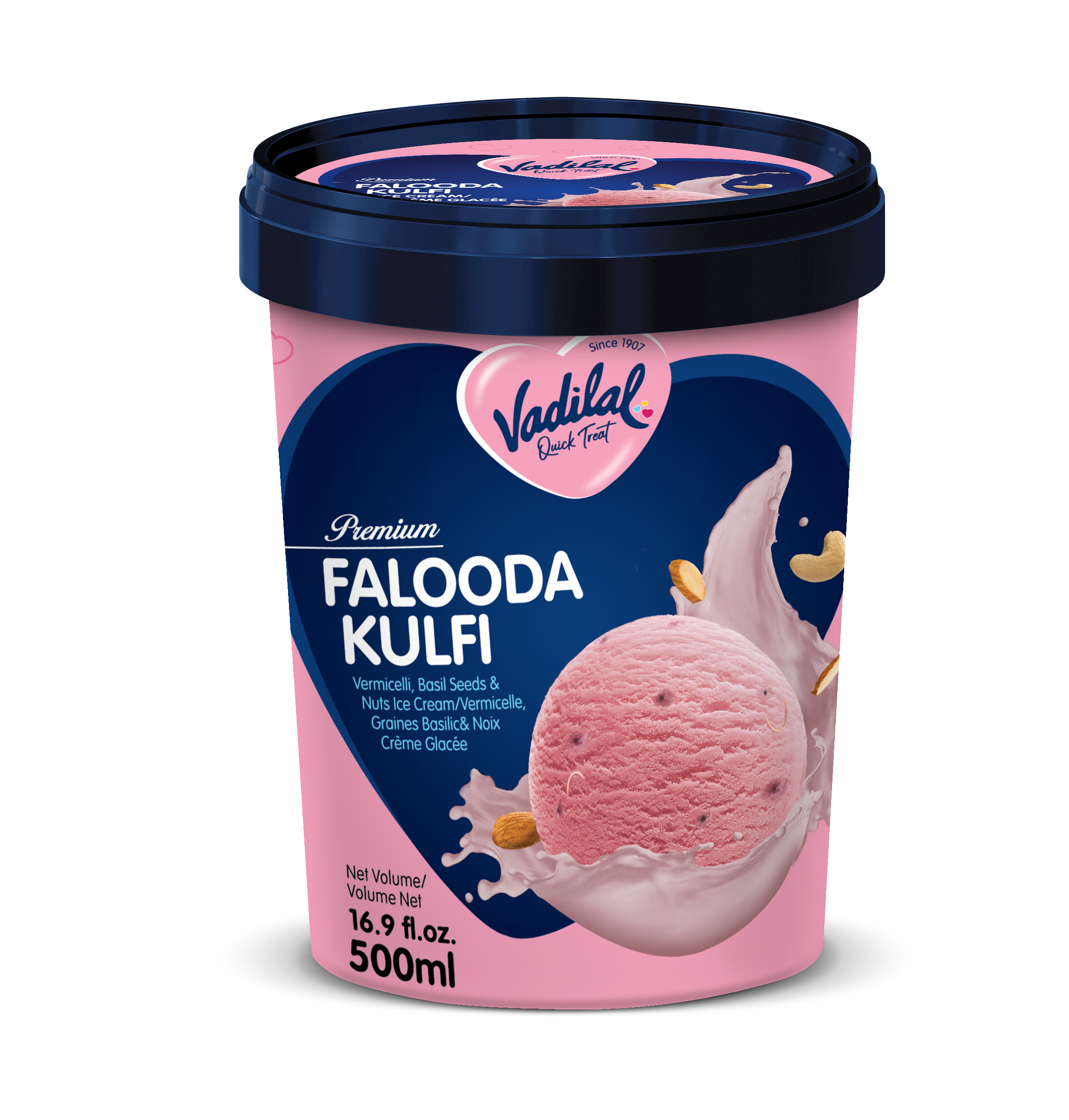 Vadilal Falooda Kulfi 500 ml