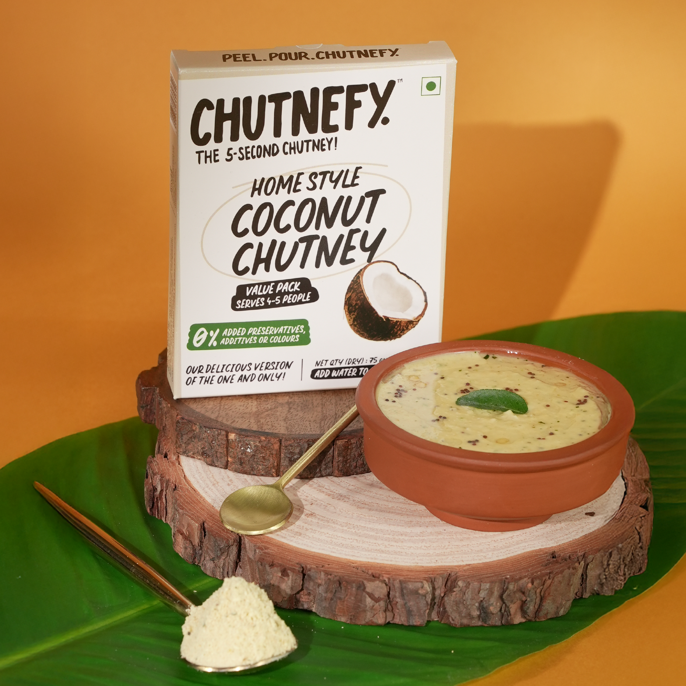 Aawin Garlic Chutney Hot 240 g
