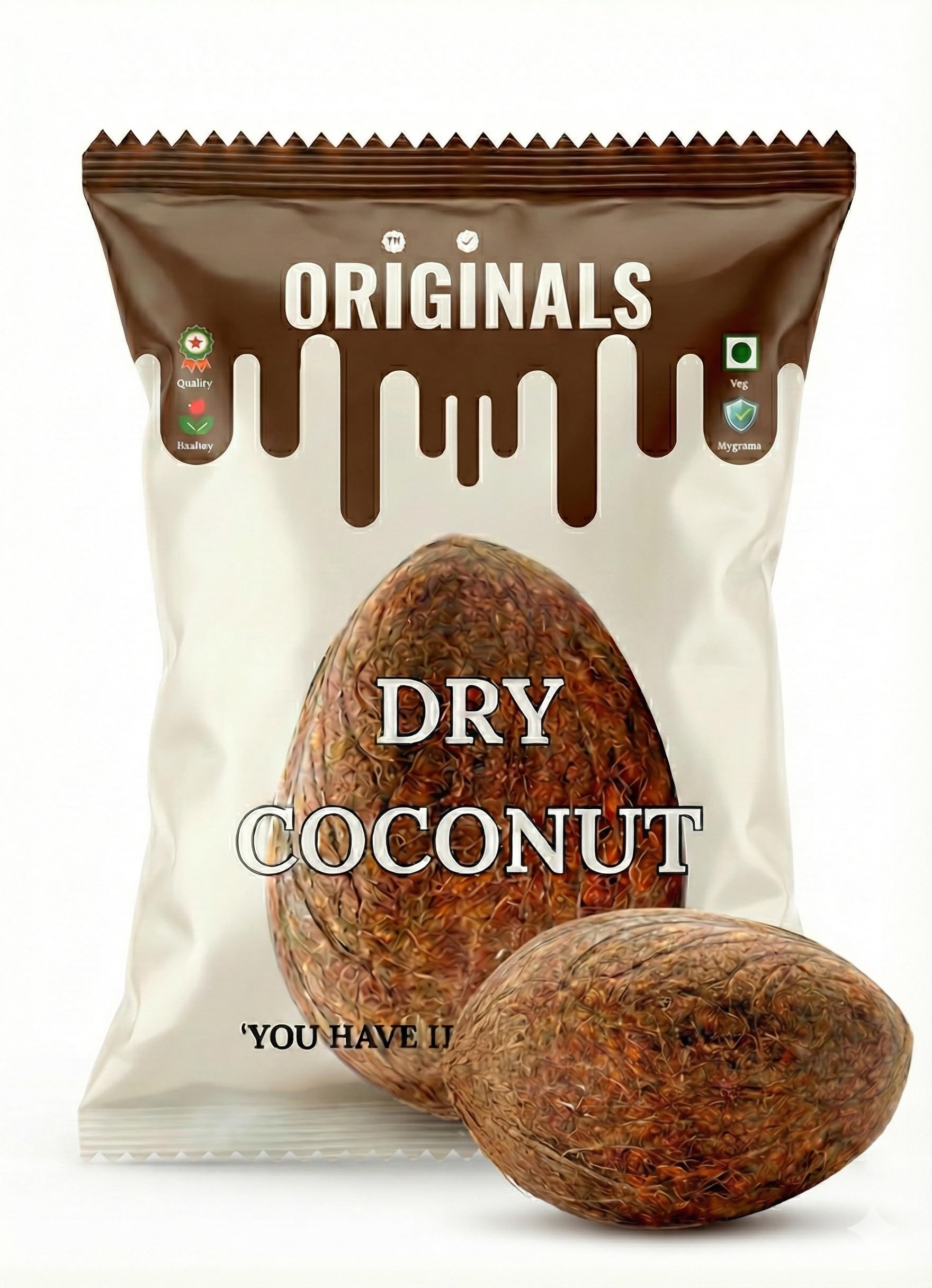 Parsram (Deep) Dey Coconut Whole 200 g