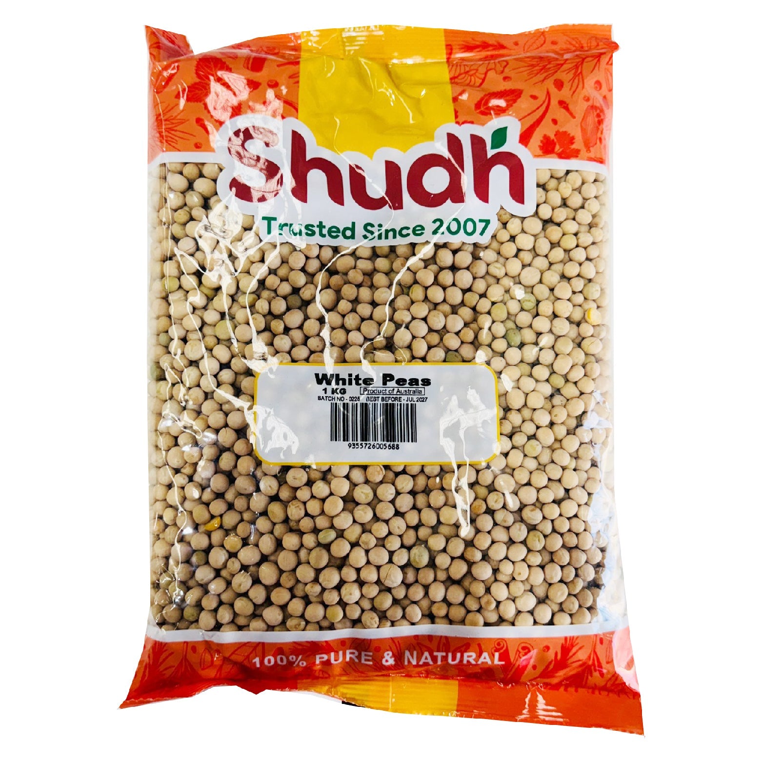 Katoomba Vatana White Peas 1 kg