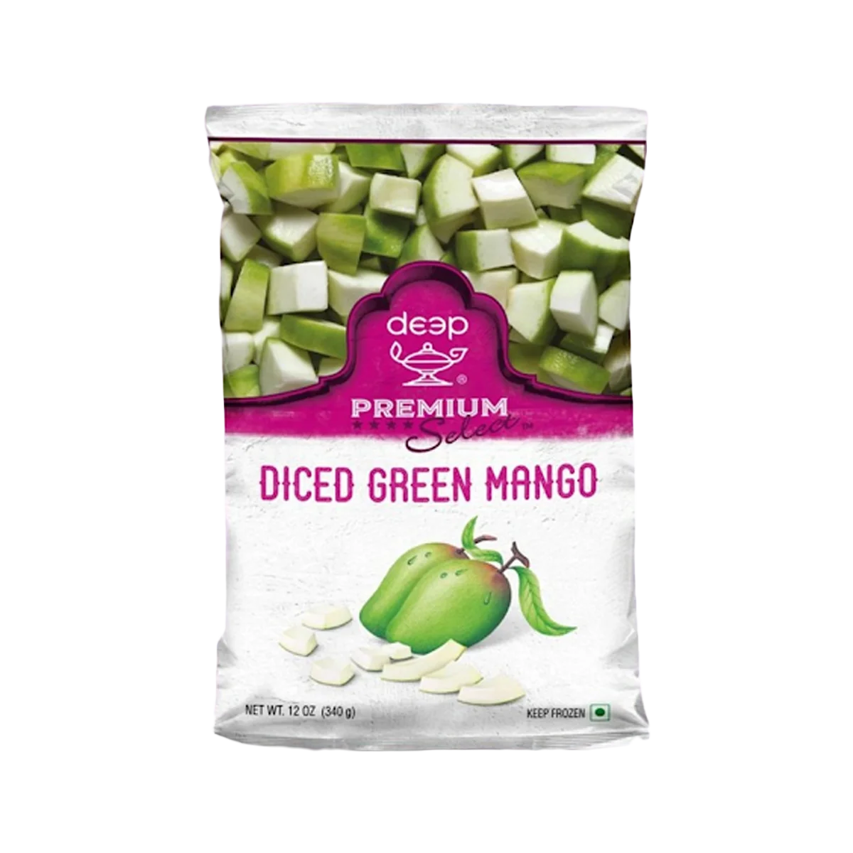 Deep Diced Green Mango 340 g
