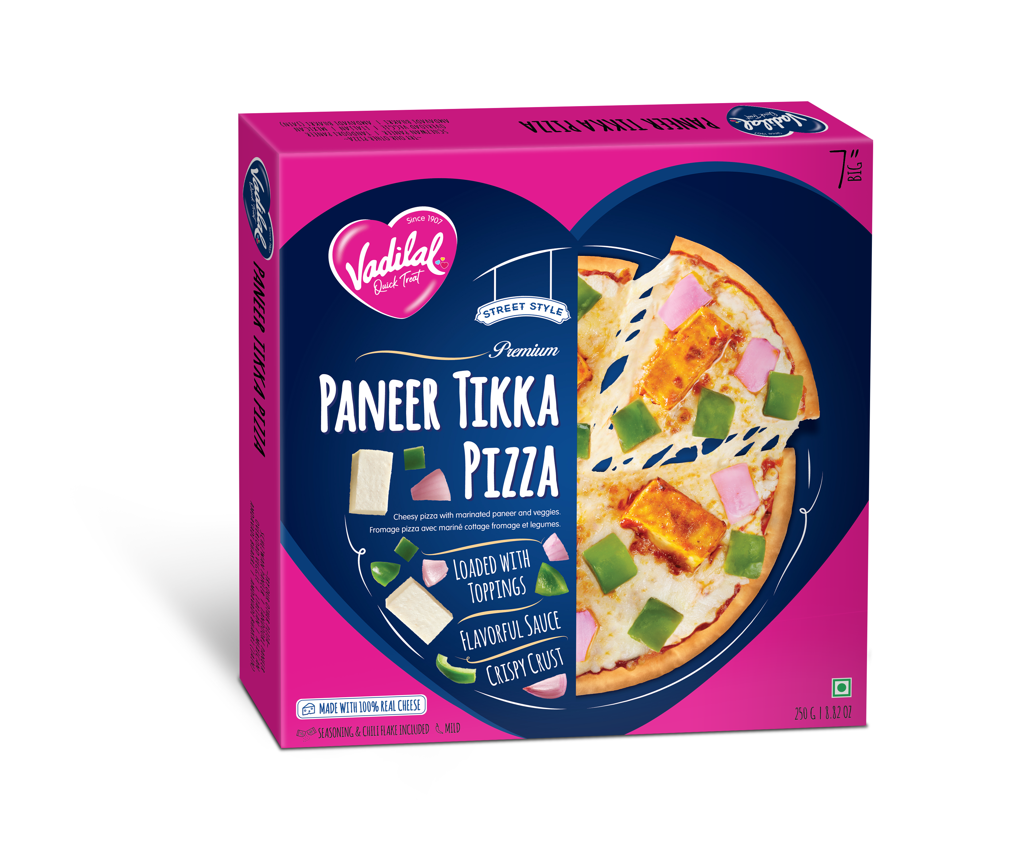Vadilal Paneer Tikka Pizza
