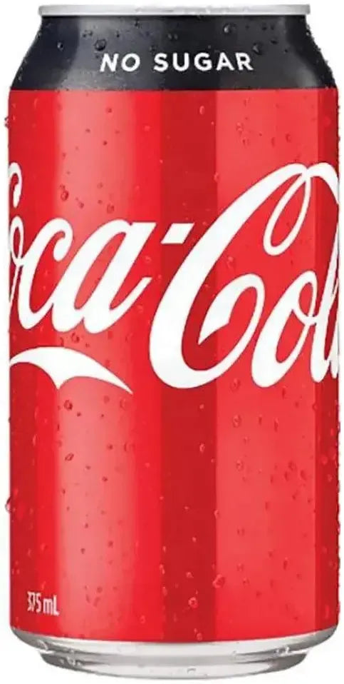 Coca Cola No Sugar Cans 375 ml