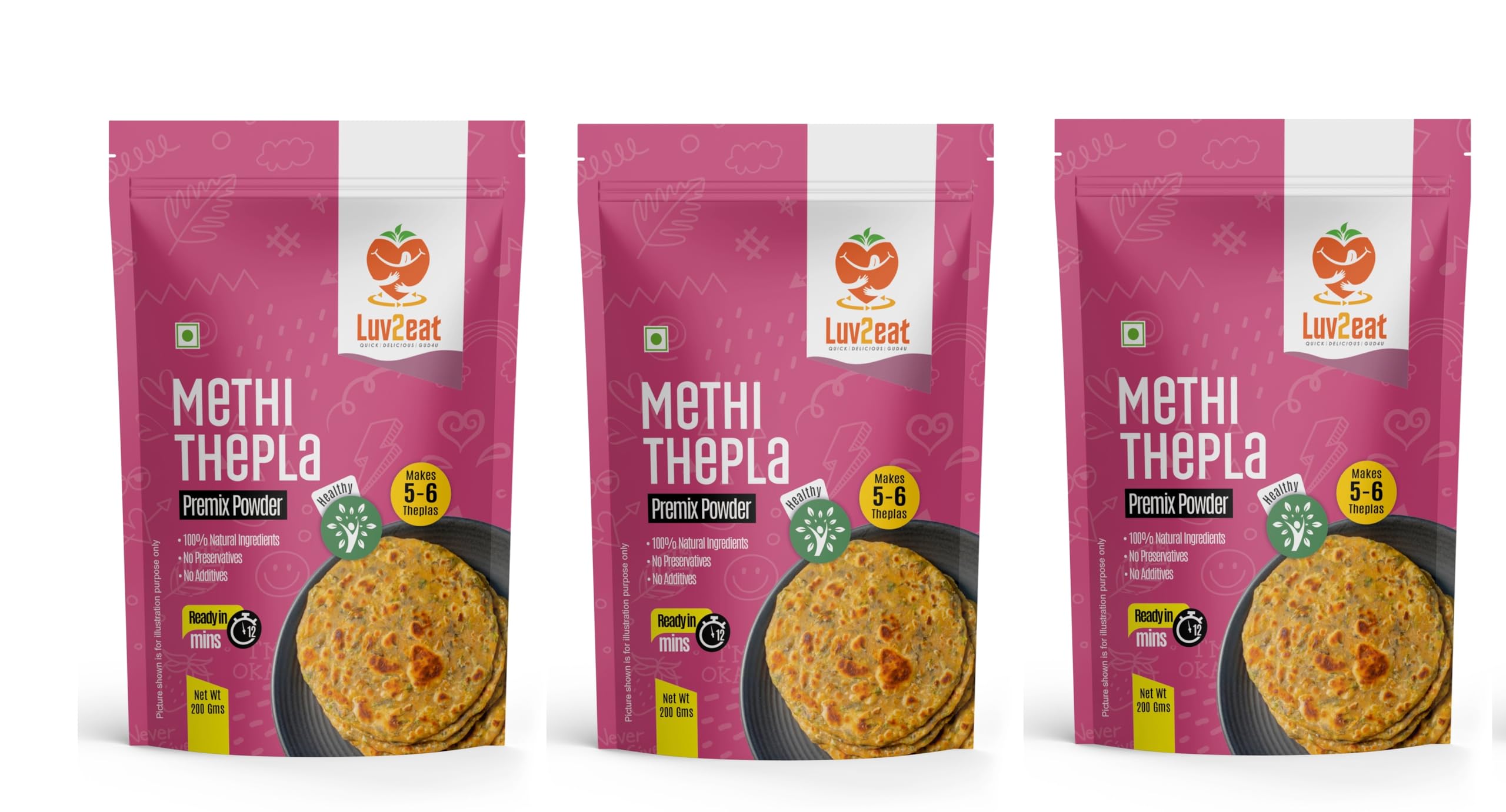 Foram Methi Thepla Instant Mix 200 g