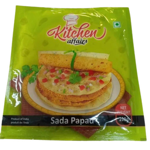 Foram Plain Papad 200 g