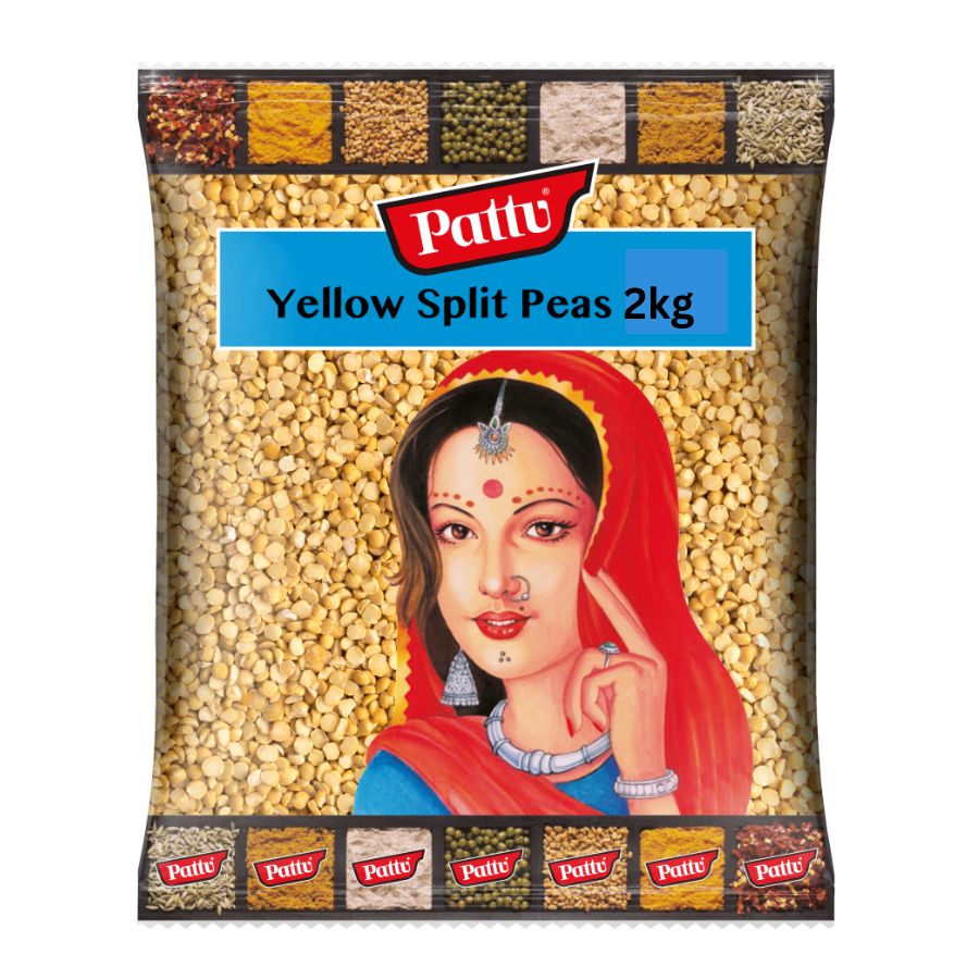 Pattu Yellow Split Peas 2 kg