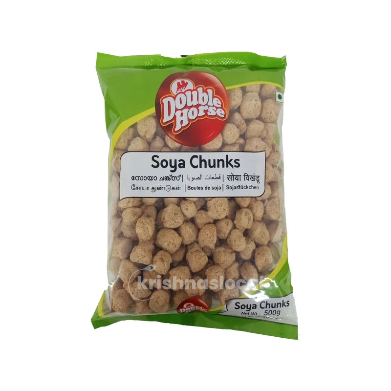 Double Horse Soya Chunks 500 g