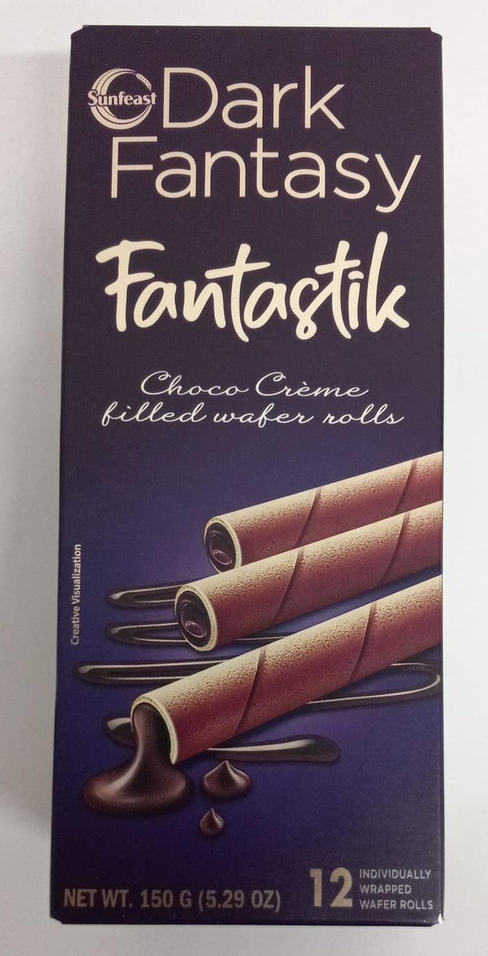 SF DF Fantastik Choco Creme Wafer Rolls 150 g