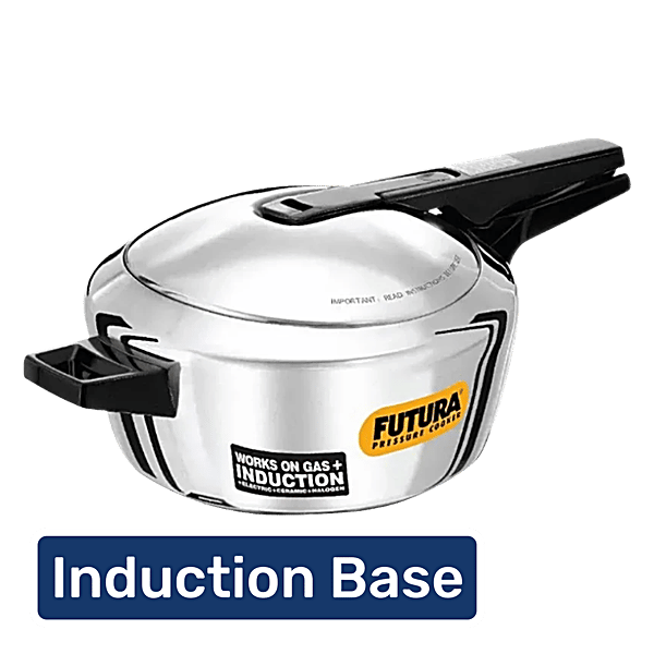 Futura Induction Compatible Pressure Cooker 4 L