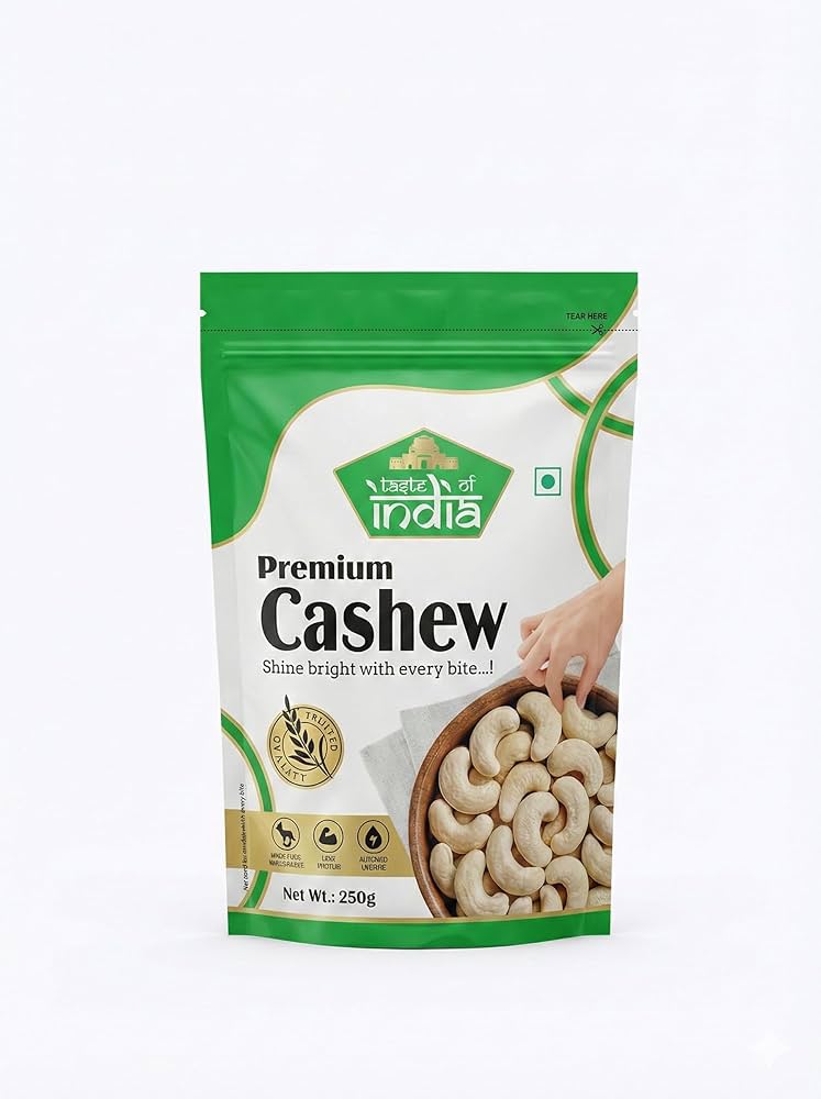 Indya Cashew Whole 250 g