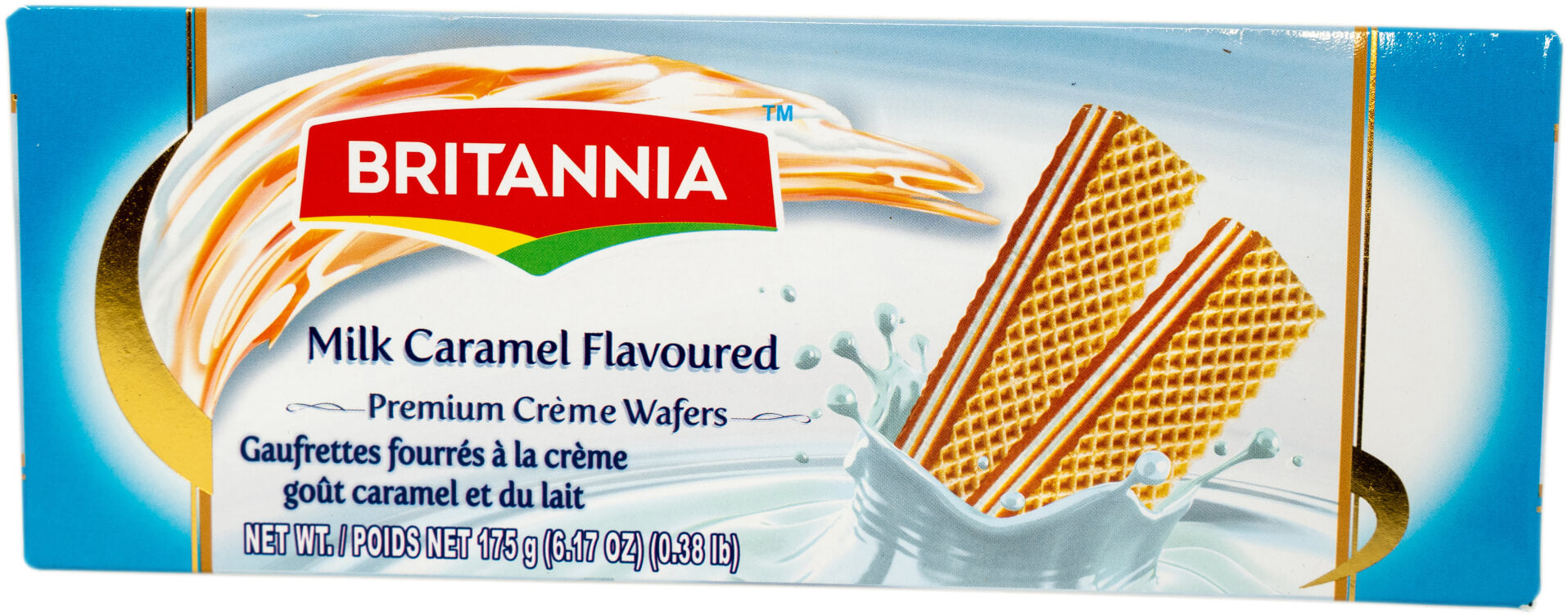 Britannia Milk Caramel Flavoured Wafers 175 g