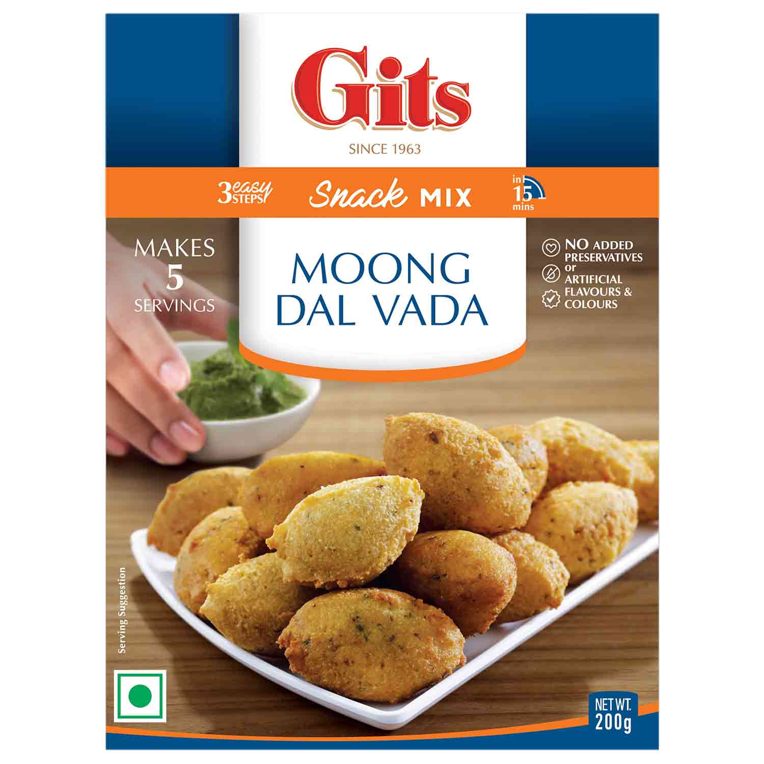 Gits Moong Dal Vada 500 g