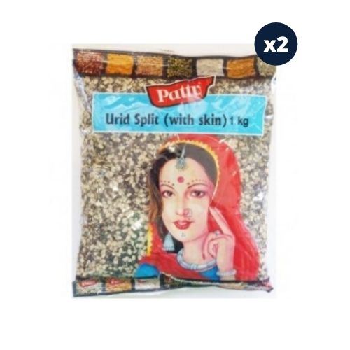 Pattu Urid Split with Skin 2 kg + 400 g