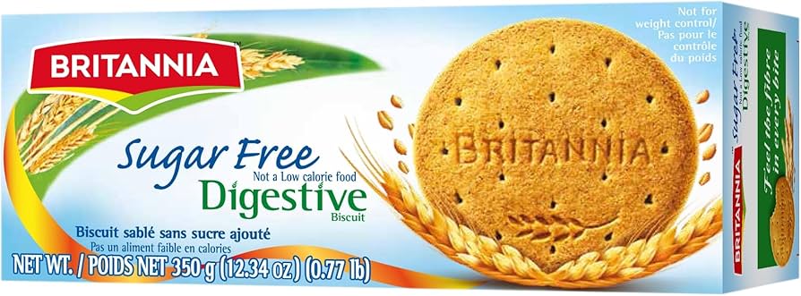 Britannia Digestive Sugar Free 350 g