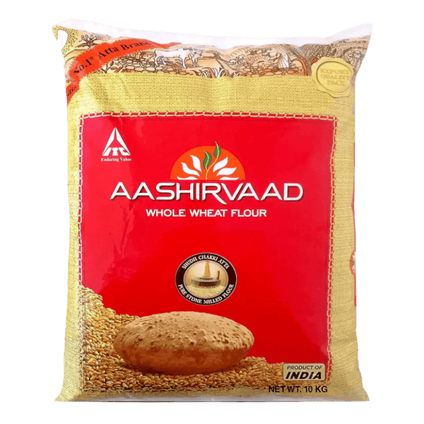 Aashirvaad Wholewheat Atta Export Pack 10 kg