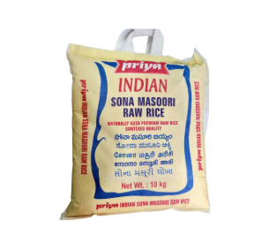 Priya Sona Masoori Raw Rice 10 kg