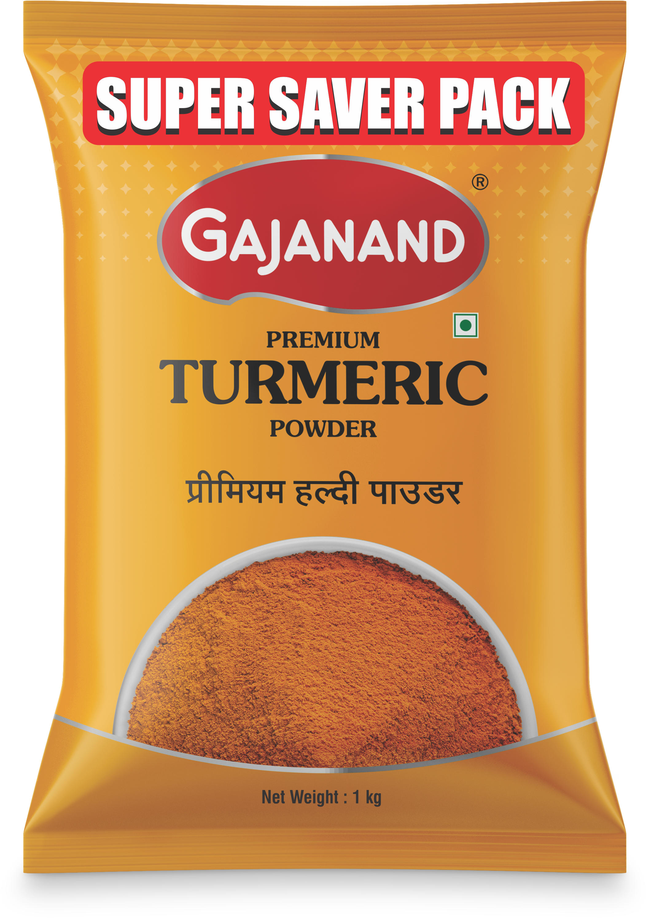 Gajanand Curcuveda Turmeric Powder 500 g