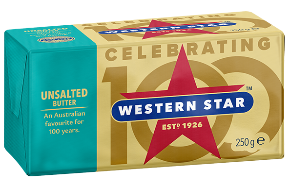 Western Star Unsalted Butter 250 g
