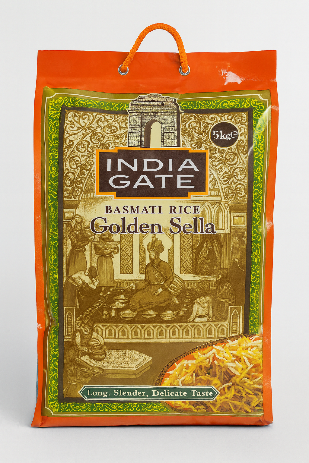 India Gate Golden Sella Basmati Rice 5 kg