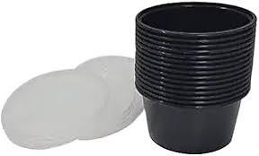 Plastic Round Container 50pcs