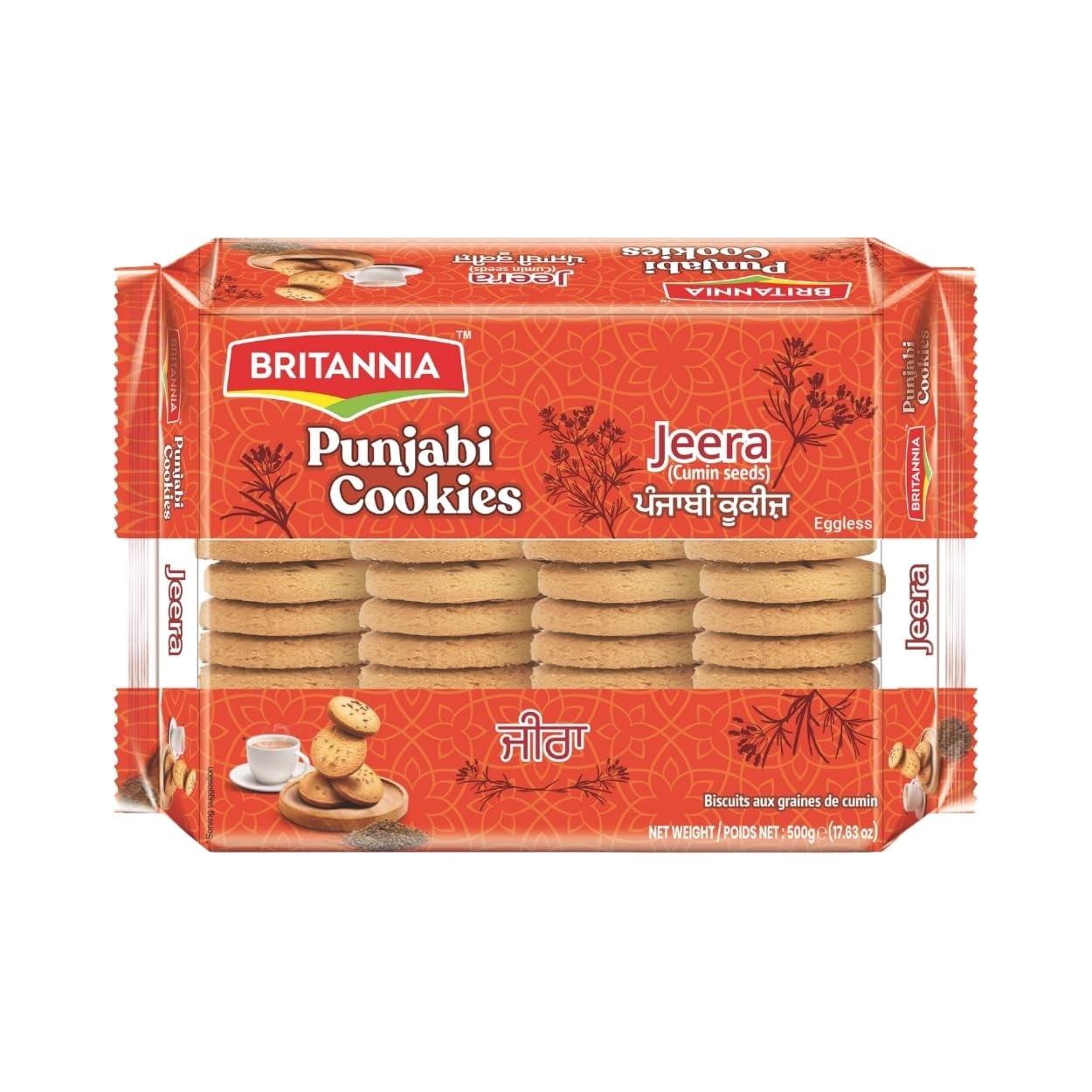 Britannia Punjabi Jeera Cookies 500 g