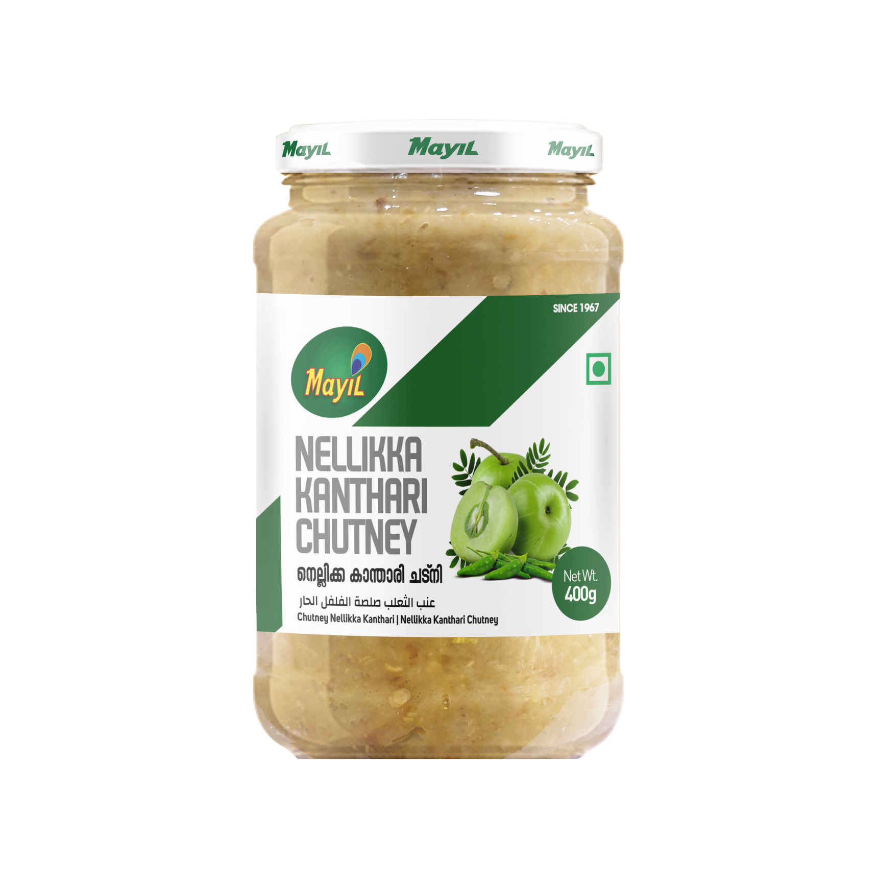 Mayil Nellicka Kanthari Chutney 400 g