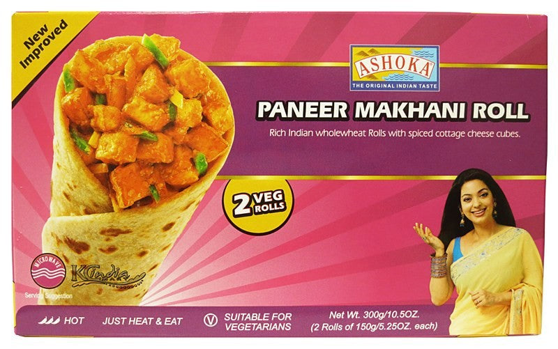 Ashoka Paneer Makhani Roll 300 G