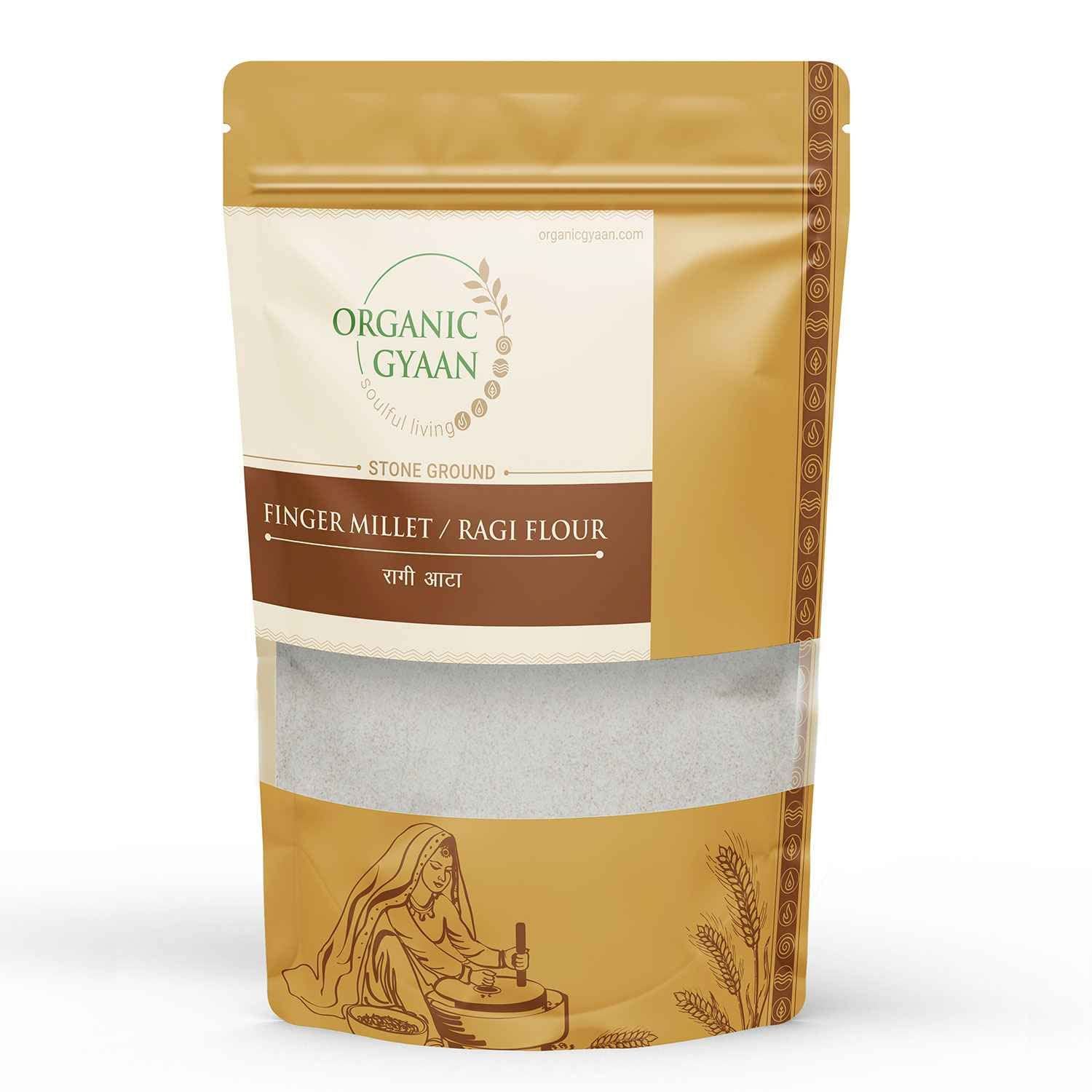 Gajanand Ragi Flour (Finger Millet) 908 g