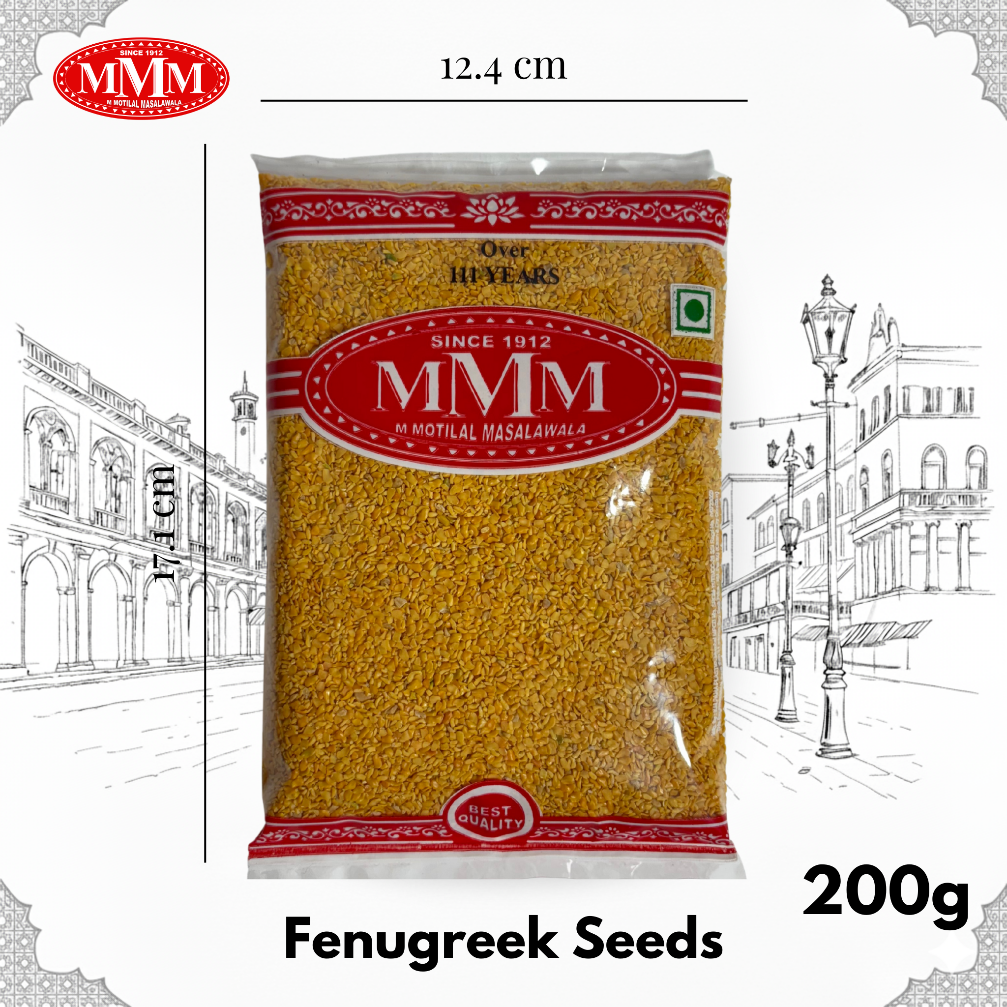 Gajanand Fenugreek Crushed Methi Kuria 200 g