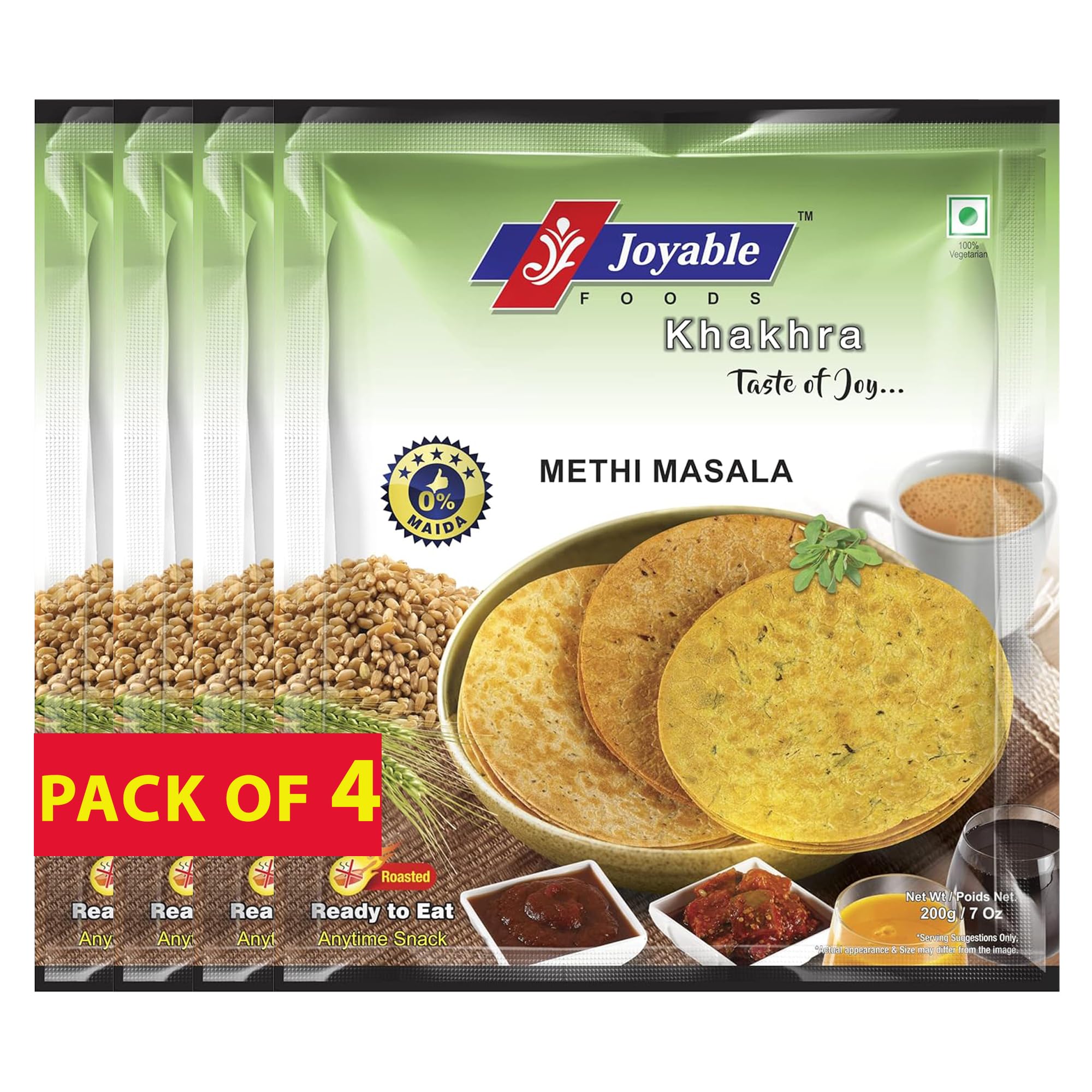 Joyable Methi Masala Khakhra 200 g