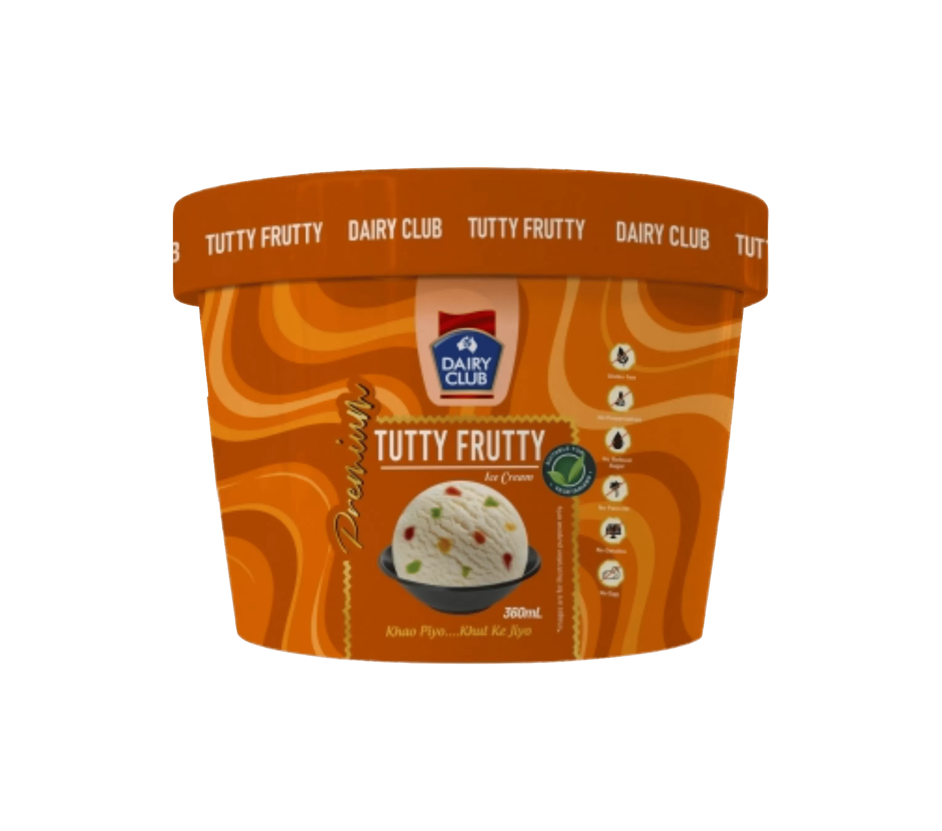 Dairy Club Tutty Fruitty 360 ml