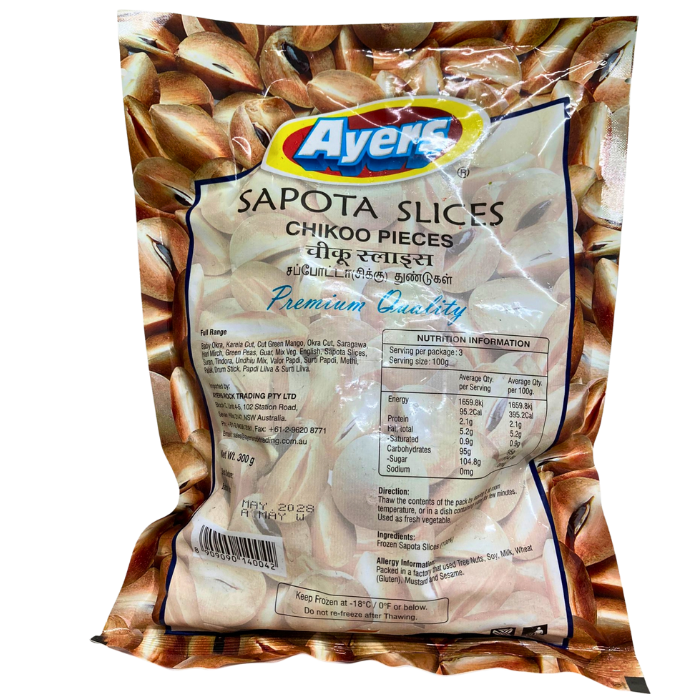Ayers Sapota Slices