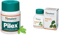 Himalaya Pilex Tablets - 60 Count & Himalaya Pure Herbs Guduchi Strengthens Immunity Wellness, Giloy, 60 Count