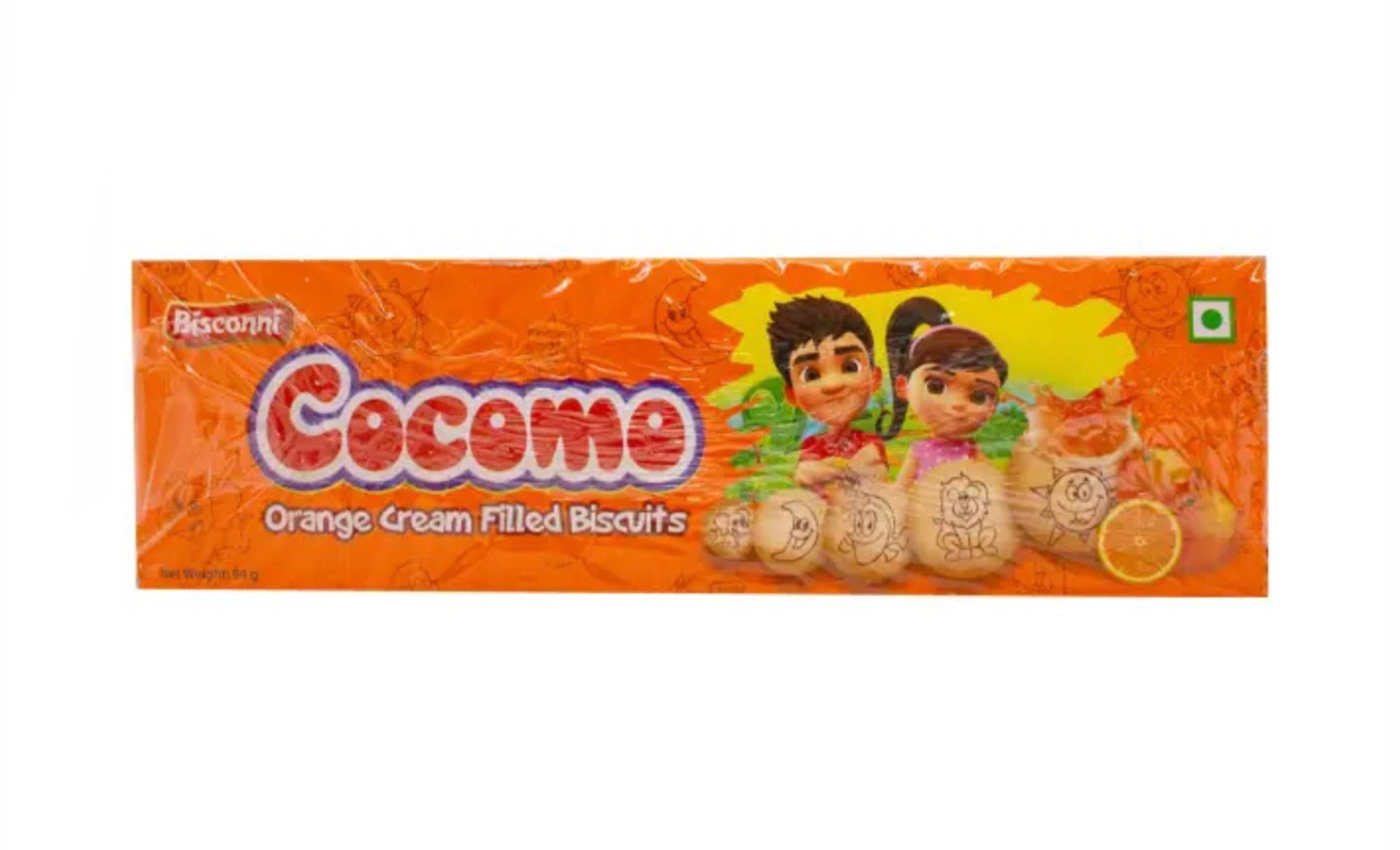 Bisconni Cocomo Orange Cream Filled Biscuit