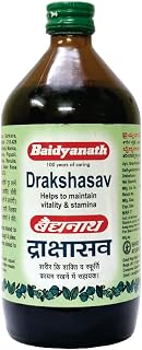 Baidyanath Asli Ayurved Drakshasava | Helps To Preserve The Strength | Effective Solution For Loss Of Appetite, Tiredness, Restlessness | (450 Ml), Liquid
