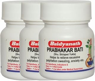 Baidyanath Asli Ayurved Prabhakar Bati-20 Tab (Pack Of 3)