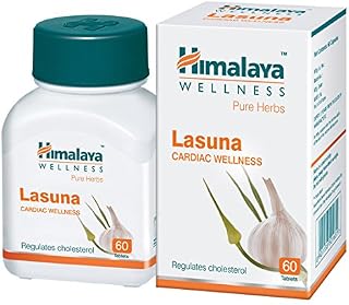 Himalaya Herbals Lasuna - 60 Capsules