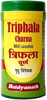 Baidyanath Asli Ayurved Triphala Churna 50 G | Helps Relieve Constipation Acidity & Gas Relief - Ayurvedic Remedy For Gastro-Intestinal Health