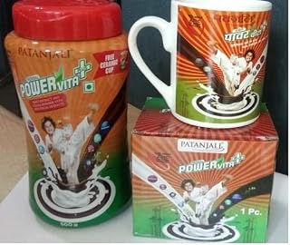 Patanjali Herbal Powervita Plus Jar, 500 g