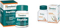 Himalaya Septilin Tablets - 60 Tablets & Himalaya Wellness Pure Herbs Lasuna Cardiac Wellness Tablets - 60 Tablets
