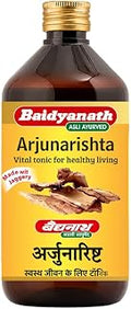 Baidyanath Arjunarista - 450 ml | Ayurvedic Heart & Respiratory Tonic | Herbal Tonic For Healthy Heart, Digestion, And Cardiac Function Support