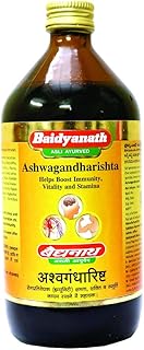 Baidyanath Asli Ayurved Ashwagandharishta | Helps Boost immunity - 220 ML (Pack of 2)