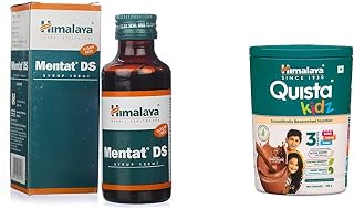 Himalaya Mentat DS Syrup - 100ml | Himalaya Quista kidz | Chocolate Flavor | All-Round NutritionalFormulaFor Growing Children | Scien