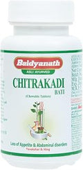 Baidyanath Jhansi Chitrakadi Bati, 80 Tablets, Pack of 3