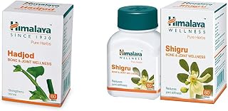 Himalaya Wellness Pure Herbs Hadjod Bone & Joint Wellness - 60 Tablet & Himalaya Wellness Pure Herbs Shigru Bone & Joint Wellness - 60 Tablet
