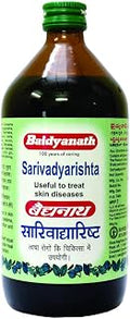 Baidyanath Asli Ayurved Sarivadhyarishta Blood Purifier - 450ml | Ayurvedic Formulation for Glowing Skin