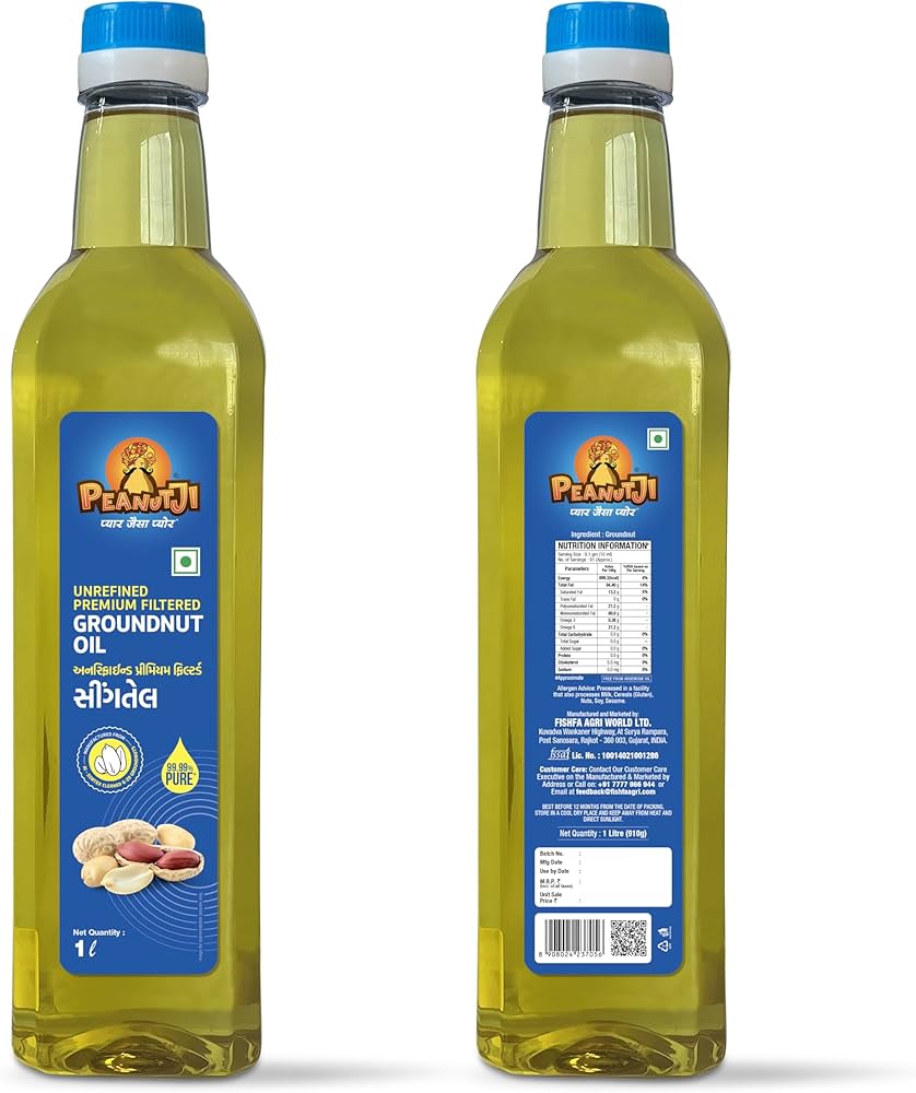 Adukkala Peanut Oil 1 L