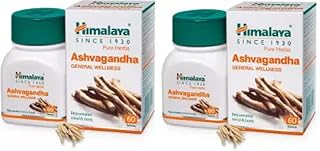 HIMALAYA Ashvagandha General Wellness Tablet Pack of 2 (Pack of 2)