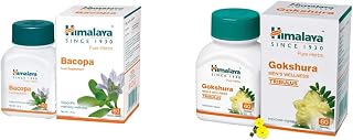Himalaya Wellness Pure Herbs Brahmi Mind Wellness - 60 Tablet & Himalaya Wellness Pure Herbs Gokshura Men's Wellness - 60 Tablets